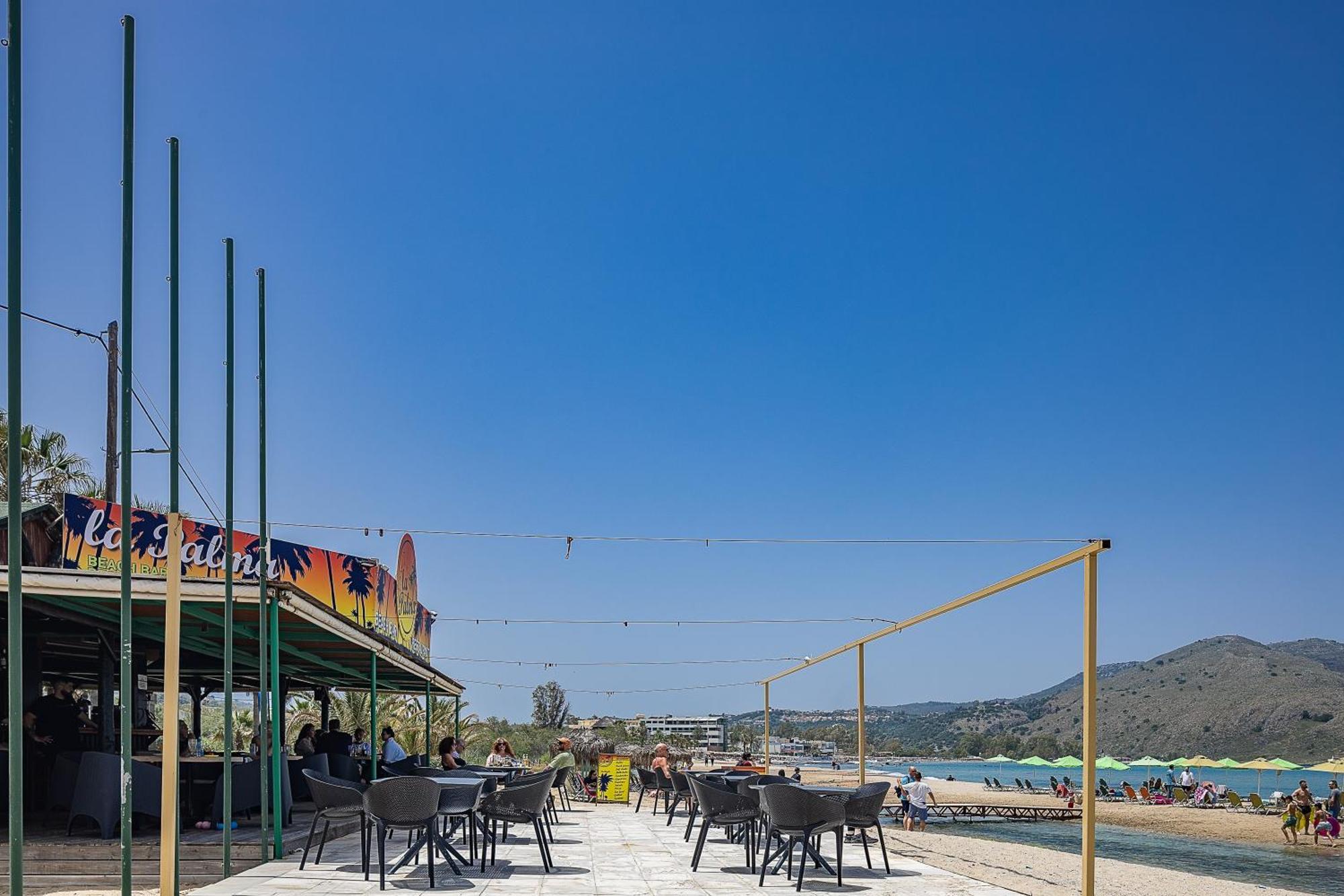 La Palma Beachfront Suites Georgioupoli Exterior foto