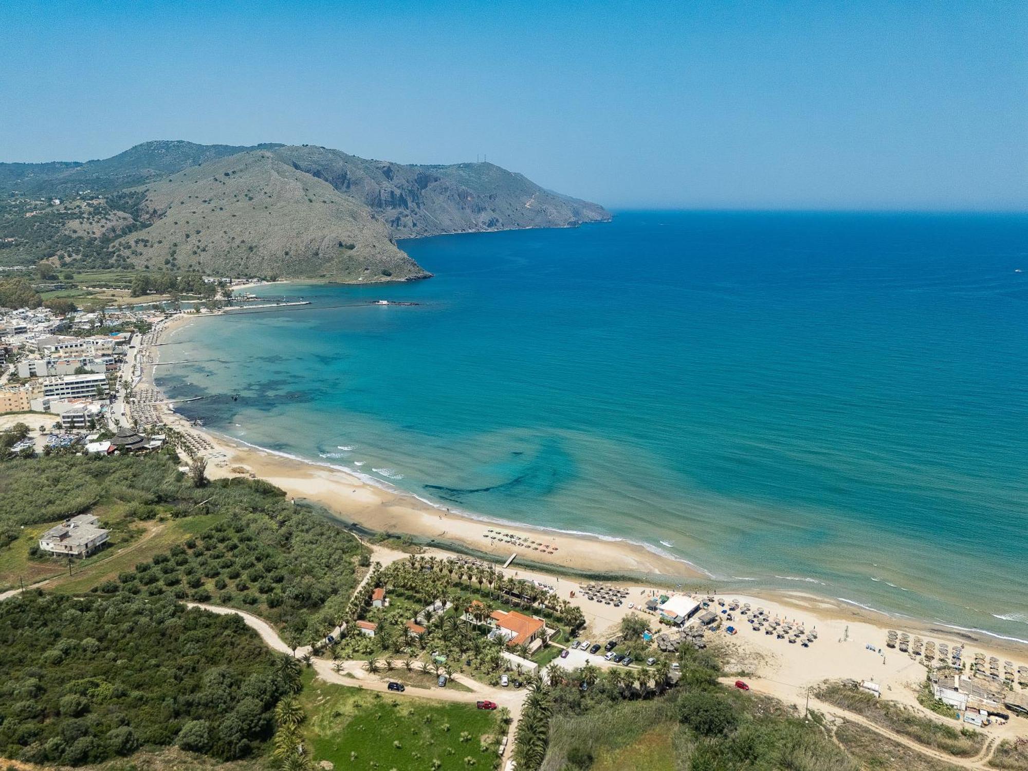 La Palma Beachfront Suites Georgioupoli Exterior foto